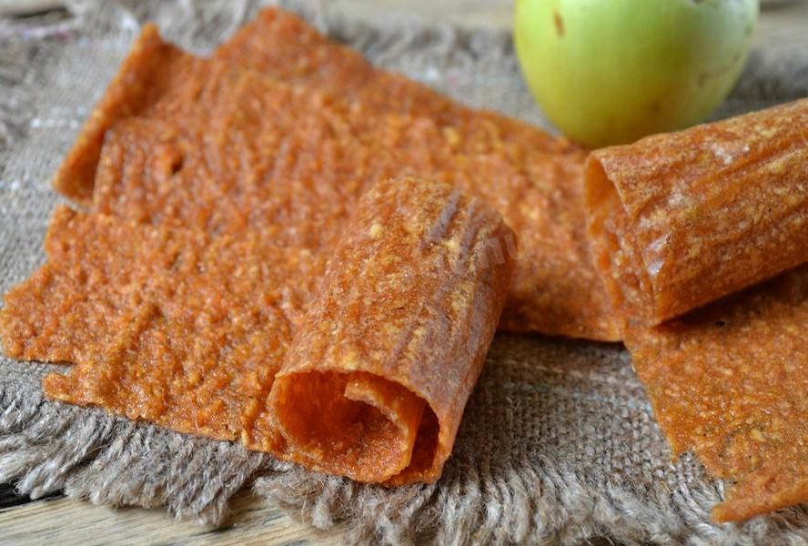 Пастила из яблок без сахара