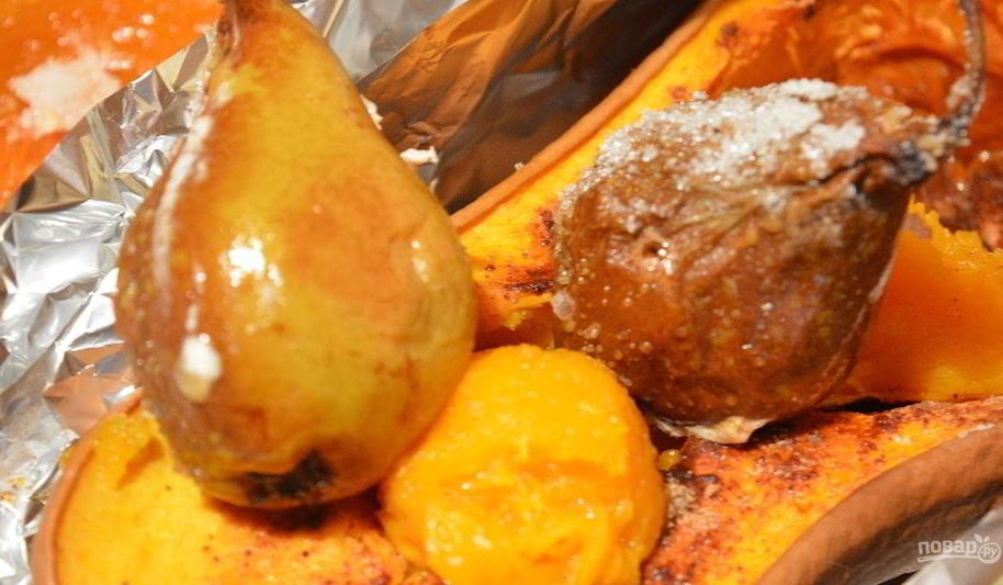 Рецепт простой десерт из запеченной тыквы