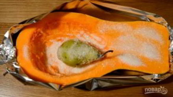 ШАГ 3. простой десерт из запеченной тыквы