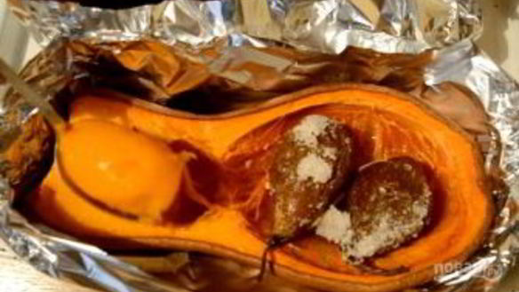 ШАГ 4. простой десерт из запеченной тыквы