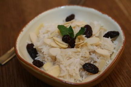 Рисовый пудинг в кокосовом молоке