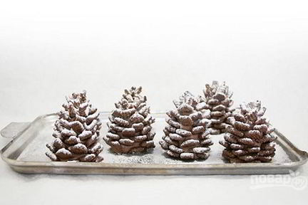 Шишки из шоколадных хлопьев