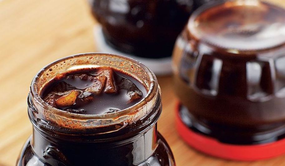 Рецепт шоколадный конфитюр с ананасами