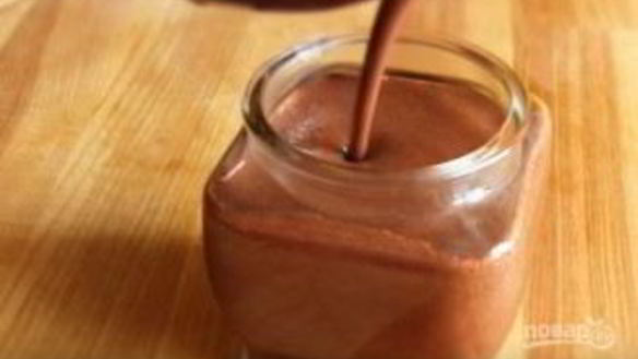 ШАГ 4. шоколадный плавленый сыр