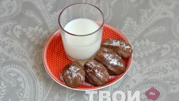 ШАГ 11. шоколадные мадлен