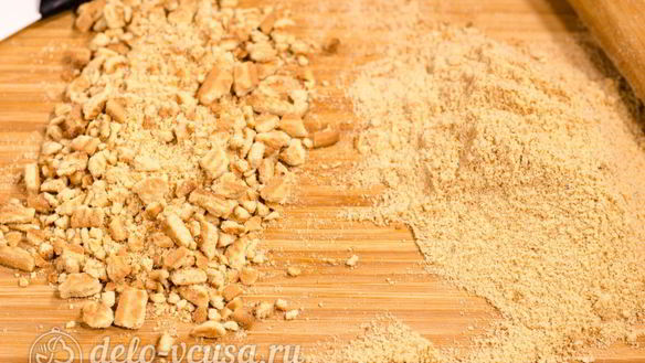 ШАГ 2. сладкая колбаска из печенья