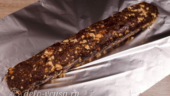 ШАГ 13. сладкая колбаска из печенья