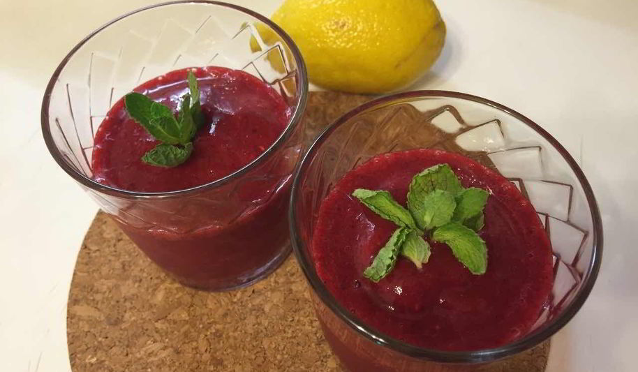 Рецепт сорбет ягодная бомба