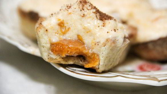 ШАГ 13. абрикосовое суфле в корзиночках