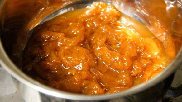 ШАГ 8. абрикосовое суфле в корзиночках