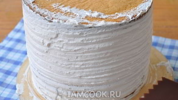 ШАГ 11. черно-белый торт-суфле