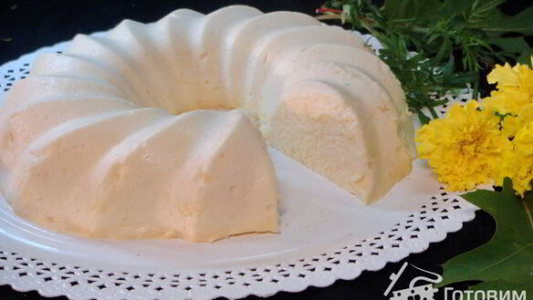 ШАГ 3. десерт-суфле птичье молоко