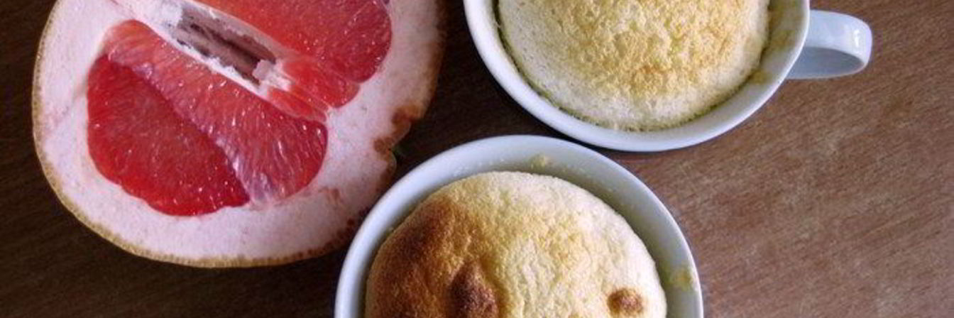 Грейпфрутовое суфле