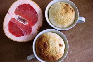 Грейпфрутовое суфле