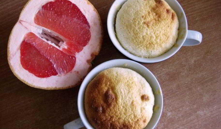 Рецепт грейпфрутовое суфле