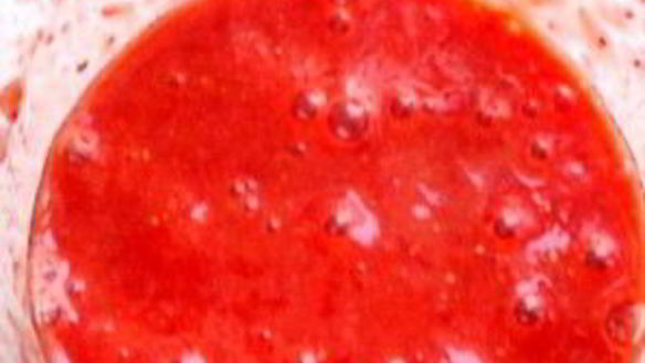 ШАГ 2. клубничное суфле для торта