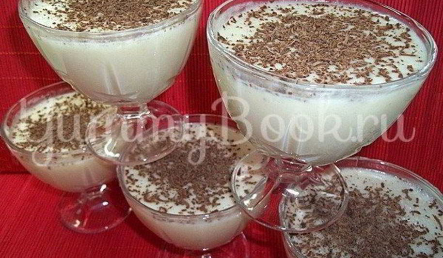 Рецепт молочно-банановое суфле