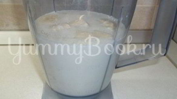 ШАГ 2. молочно-банановое суфле