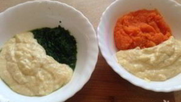 ШАГ 6. морковно-шпинатное суфле