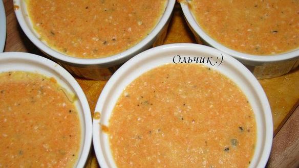 ШАГ 9. нежное овощное суфле с курицей и сыром