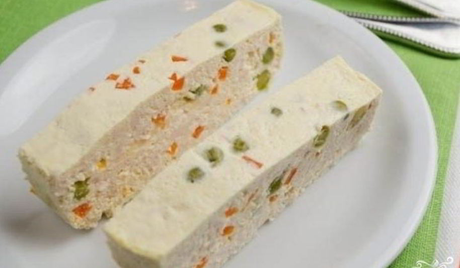 Рецепт паровое суфле из курицы