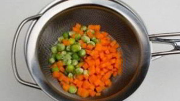 ШАГ 2. паровое суфле из курицы