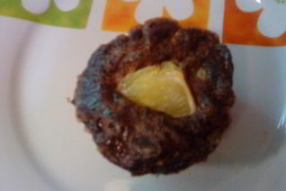 Шоколадное суфле с апельсинами