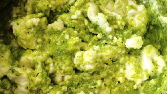 ШАГ 7. суфле из брокколи и двух видов сыра