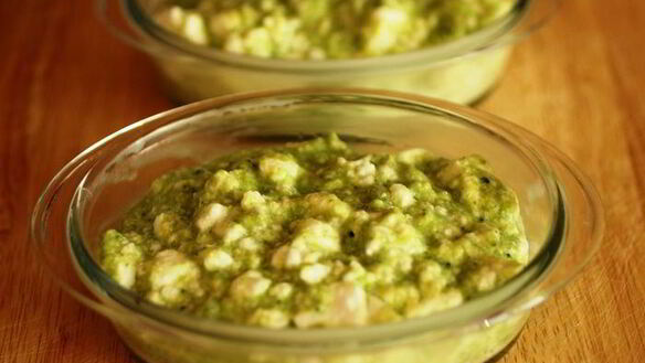 ШАГ 8. суфле из брокколи и двух видов сыра