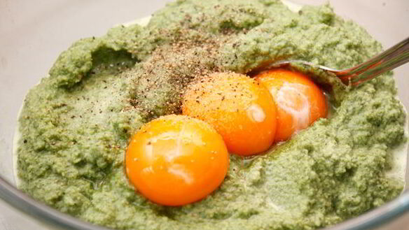 ШАГ 4. суфле из брокколи