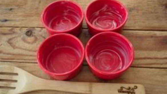 ШАГ 4. суфле из кабачков с грибным соусом