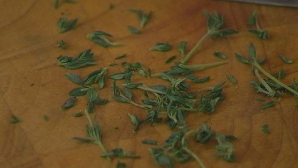 ШАГ 5. суфле из козьего сыра и тимьяна