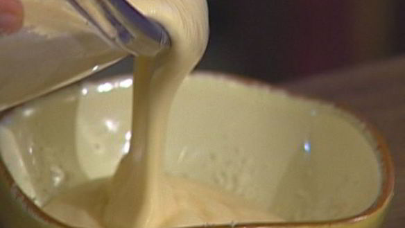 ШАГ 10. суфле из козьего сыра и тимьяна