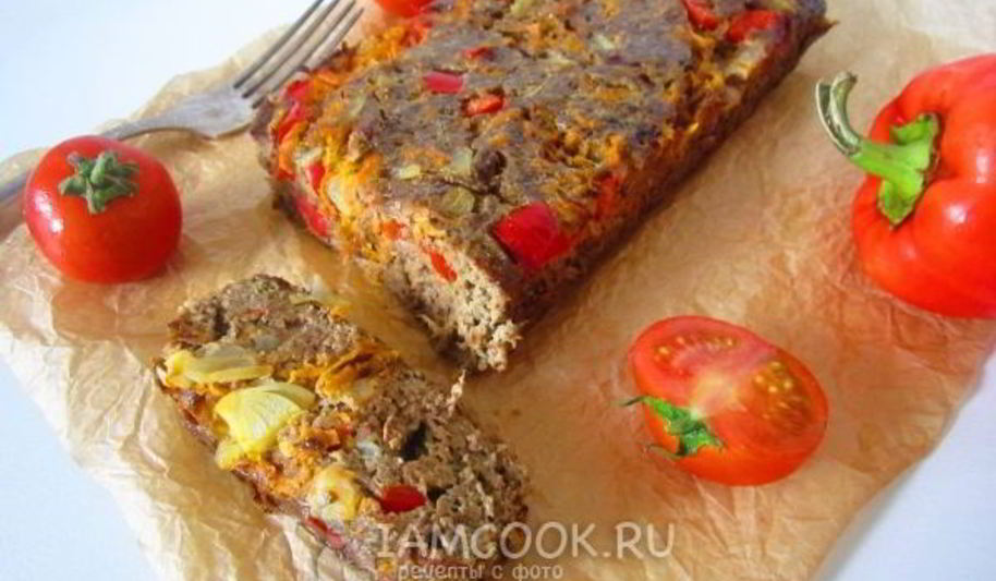 Рецепт суфле из куриной печени с овощами