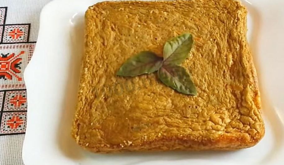 Рецепт суфле из куриной печени в духовке