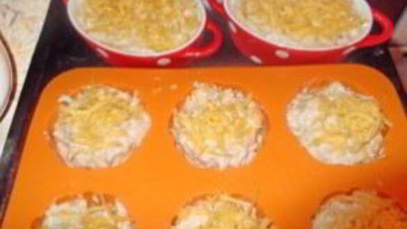 ШАГ 7. суфле из курицы с сыром