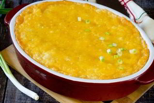 Суфле из рыбы и картофеля