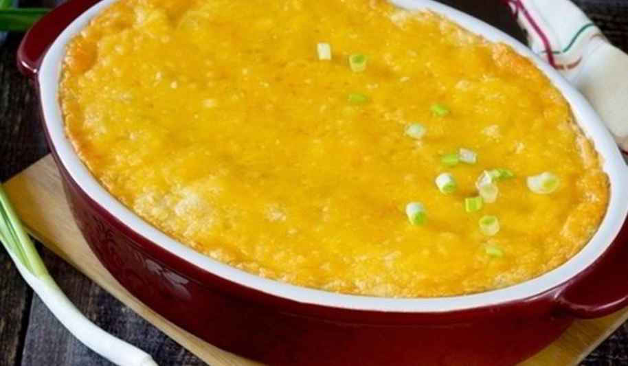 Рецепт суфле из рыбы и картофеля