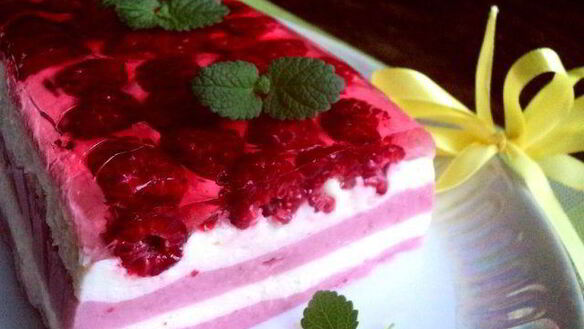 ШАГ 8. суфле малиновая фантазия