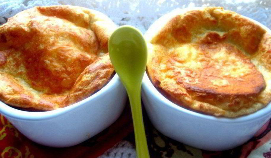 Рецепт сырное суфле с горчицей