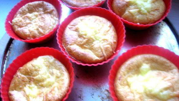 ШАГ 18. сырное суфле с горчицей