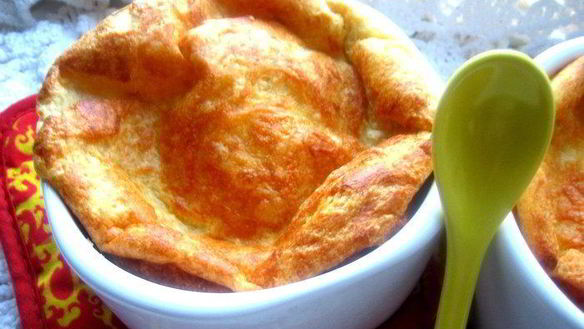 ШАГ 21. сырное суфле с горчицей