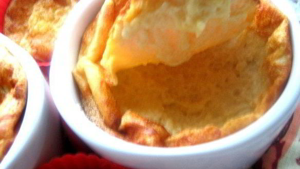 ШАГ 22. сырное суфле с горчицей