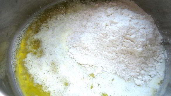 ШАГ 5. сырное суфле с горчицей