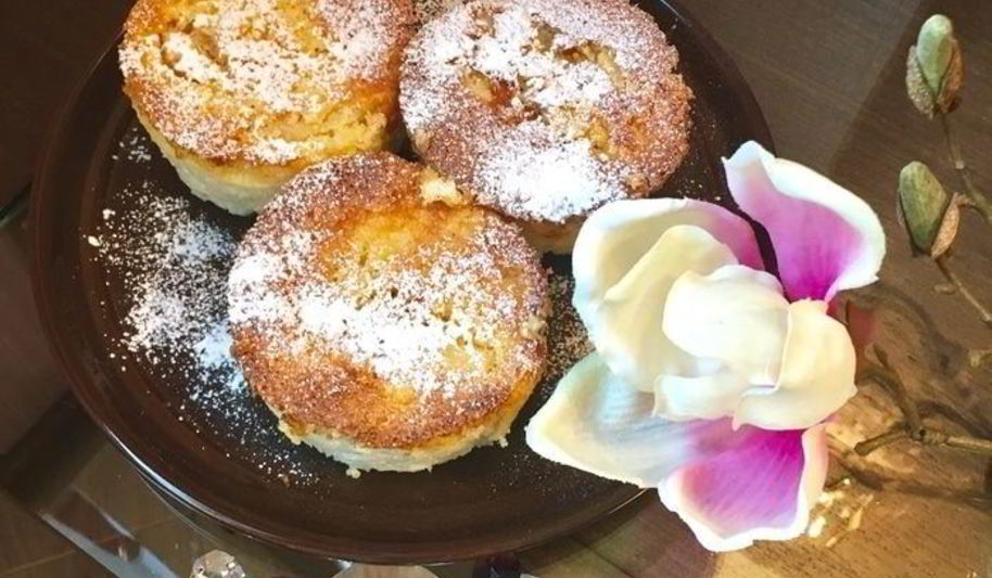 Рецепт творожно-рисовые пудинги с ананасовым суфле