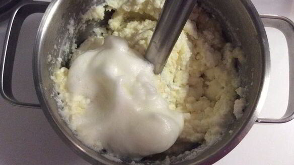 ШАГ 6. творожно-рисовые пудинги с ананасовым суфле