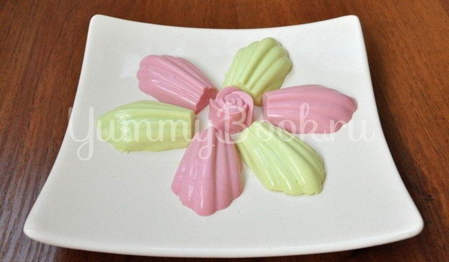 Рецепт творожное суфле с желатином