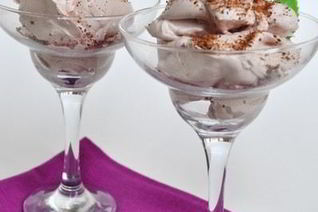 Вишневый крем-суфле