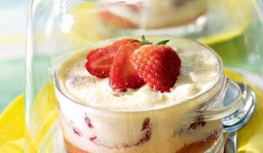 Рецепт тирамису с клубникой