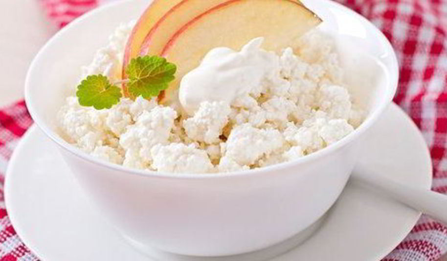 Рецепт творог с фруктом и медом